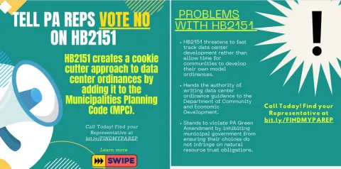 Tell PA reps to vote NO